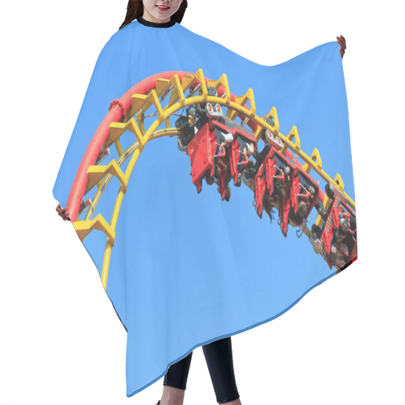 Personality  Rollercoaster Ride Hair Cutting Cape