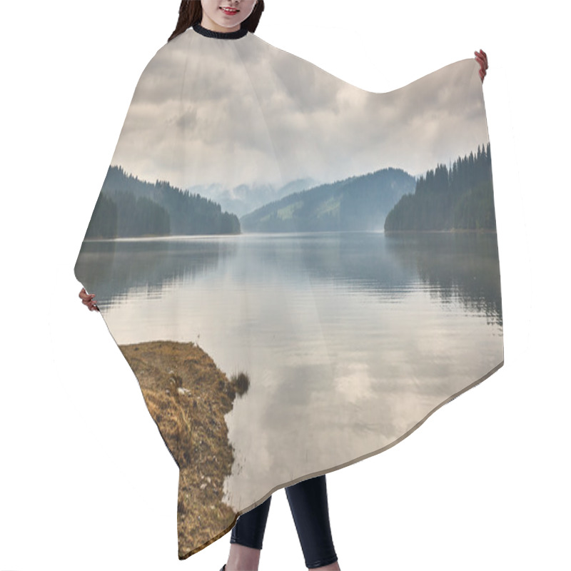 Personality  Lake Vidra In Romania Hair Cutting Cape