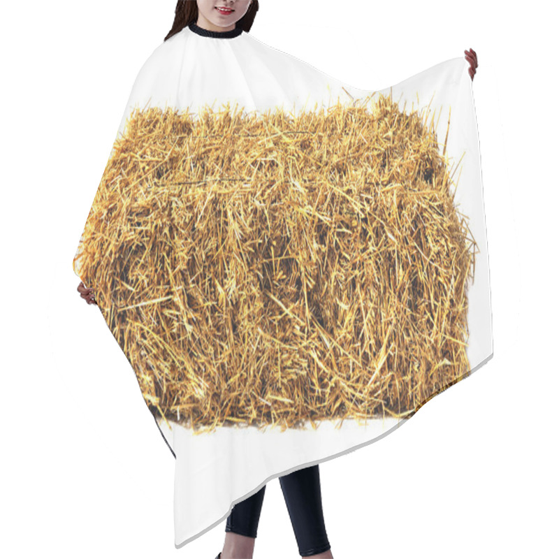 Personality  Bale On White Background Hair Cutting Cape