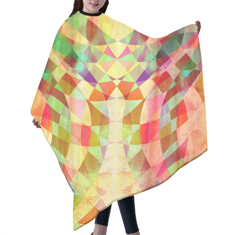 Personality  Abstract Pattern Hair Cutting Cape