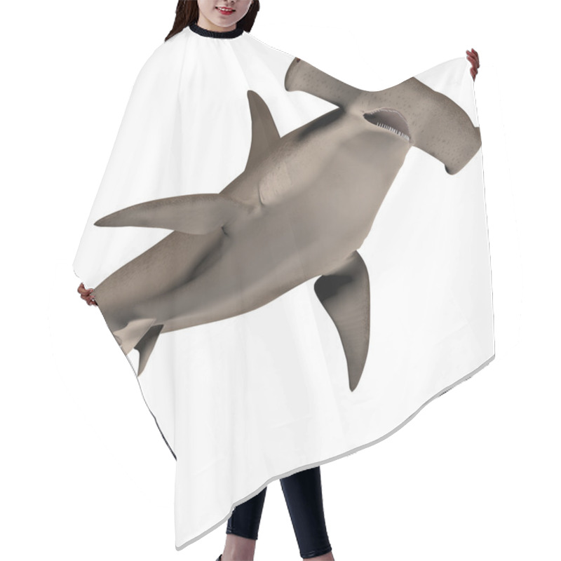 Personality  Hammerhead Shark Hair Cutting Cape