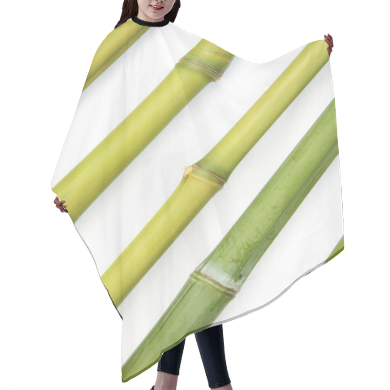 Personality  Bamboo Diagonal Hair Cutting Cape