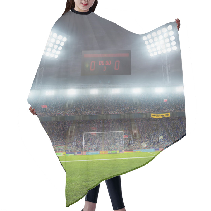 Personality  Stadium With Fans Hair Cutting Cape