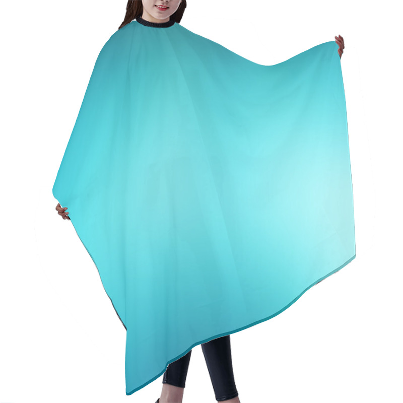 Personality  Blue Abstract Soft Background Hair Cutting Cape