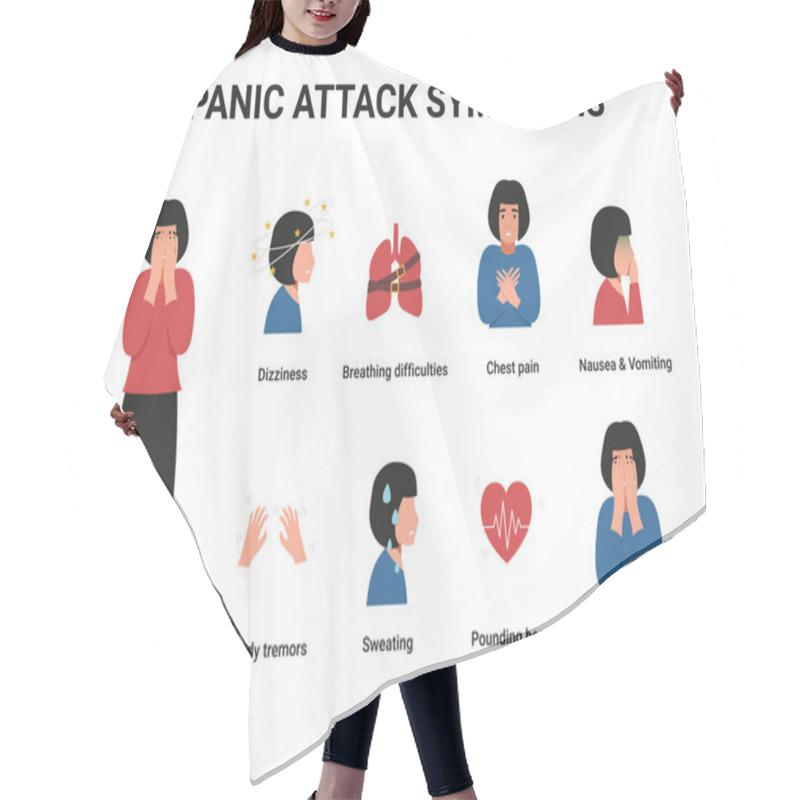 Personality  Set Panic Attack Symptoms Hair Cutting Cape