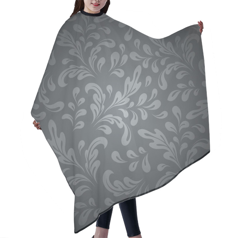 Personality  Abstract Swirls Pattern Hair Cutting Cape