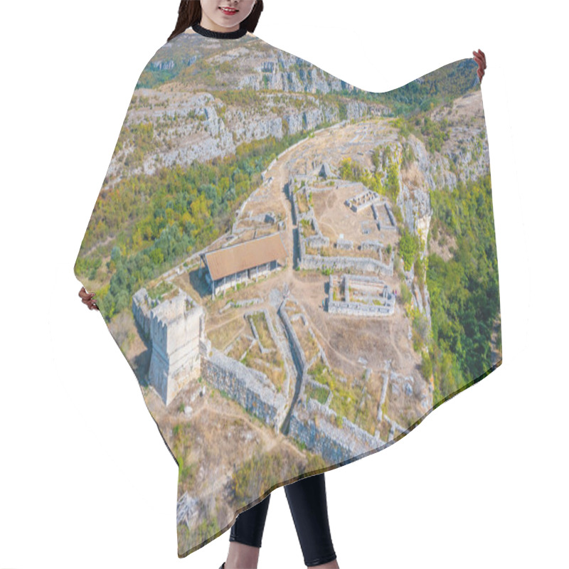 Personality  Ruins Of Cherven Fortress In Bulgaria. Hair Cutting Cape