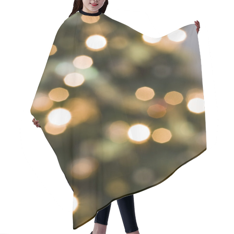 Personality  Christmas Lights Hair Cutting Cape