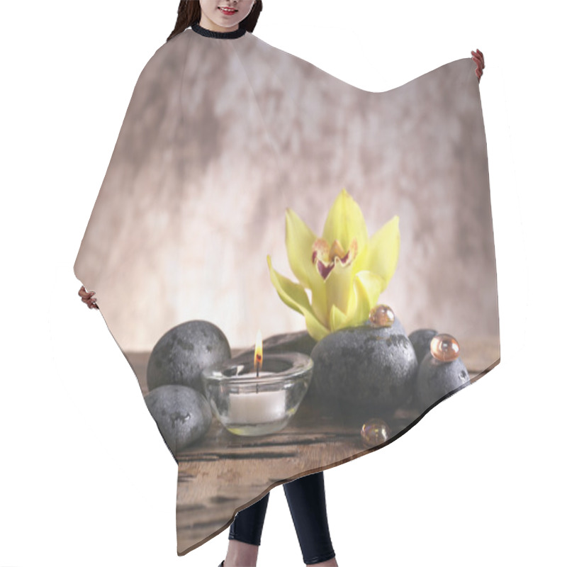 Personality  Spa Still Life  Hair Cutting Cape