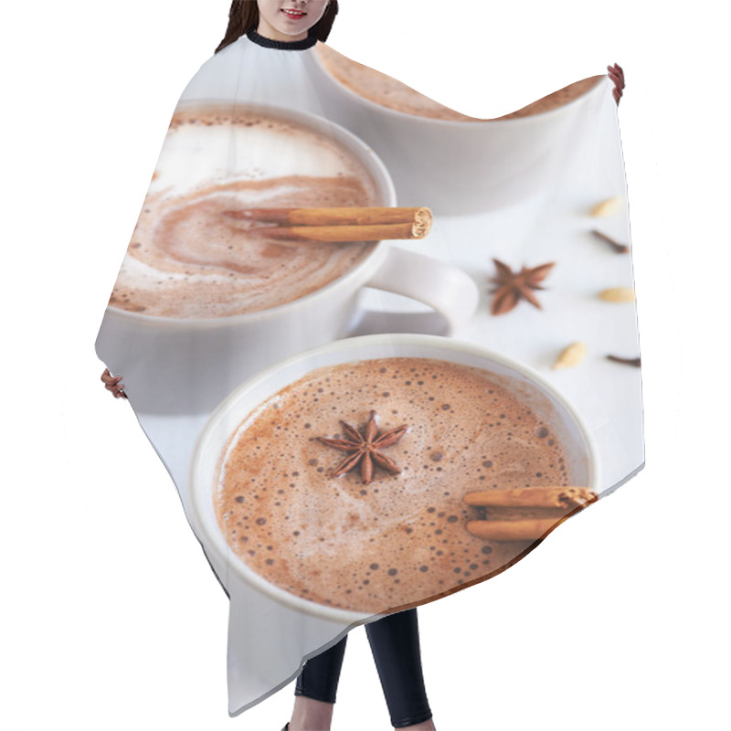 Personality  Spiced Chai Latte Hair Cutting Cape