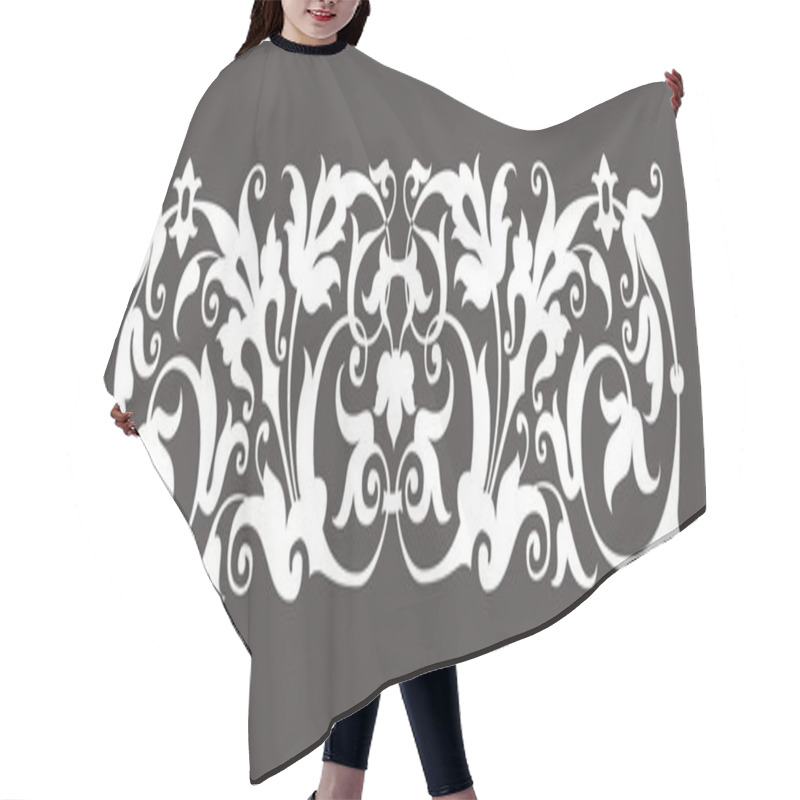 Personality  Russian Pattern Hair Cutting Cape