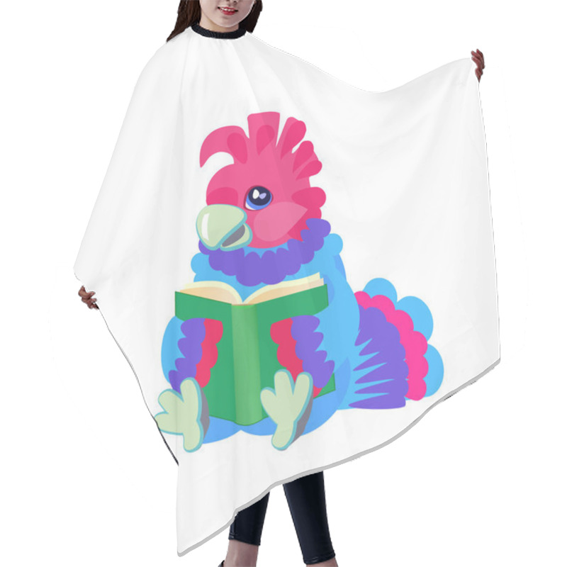 Personality  Children S Character Bird, A Bright Parrot Reading Book. Hair Cutting Cape