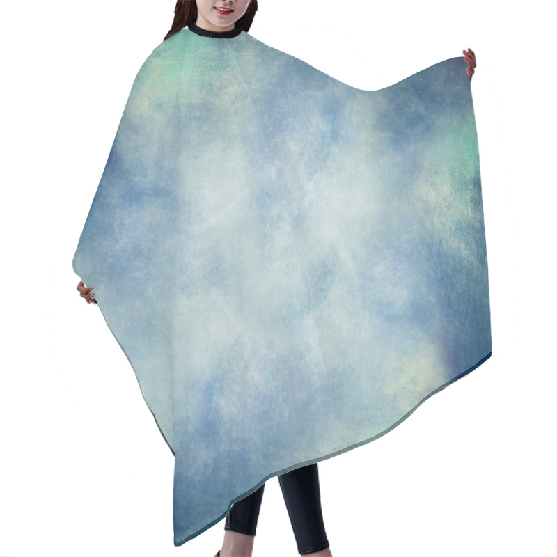 Personality  Abstract Scratchy Grunge Sky Hair Cutting Cape