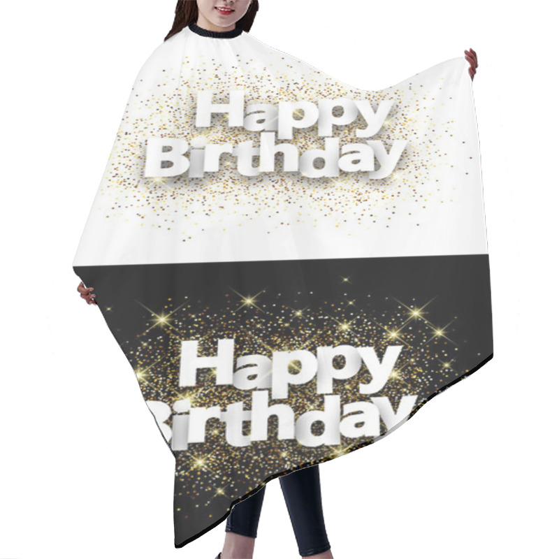 Personality  Happy Birthday Backgrounds Hair Cutting Cape