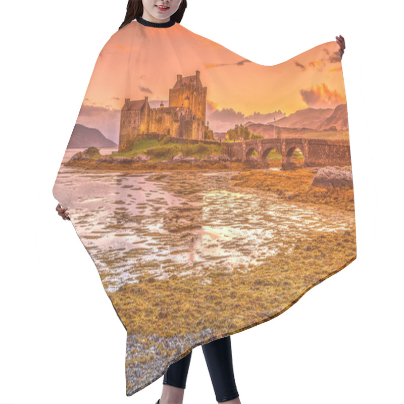 Personality  Eilean Donan Castle Hair Cutting Cape