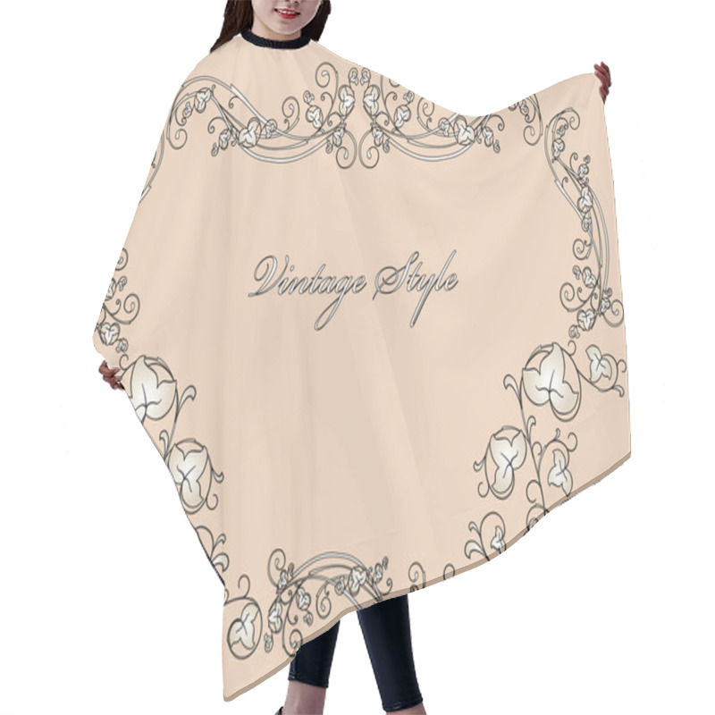 Personality  Classical Vignette Hair Cutting Cape