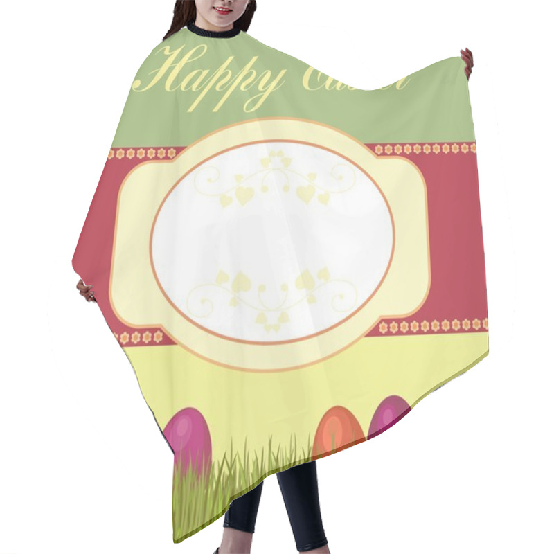 Personality  Happy Easter Hair Cutting Cape