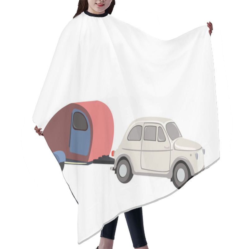 Personality  Camping Fantasy Hair Cutting Cape