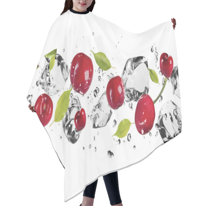 Personality  Ice Fruit Hair Cutting Cape