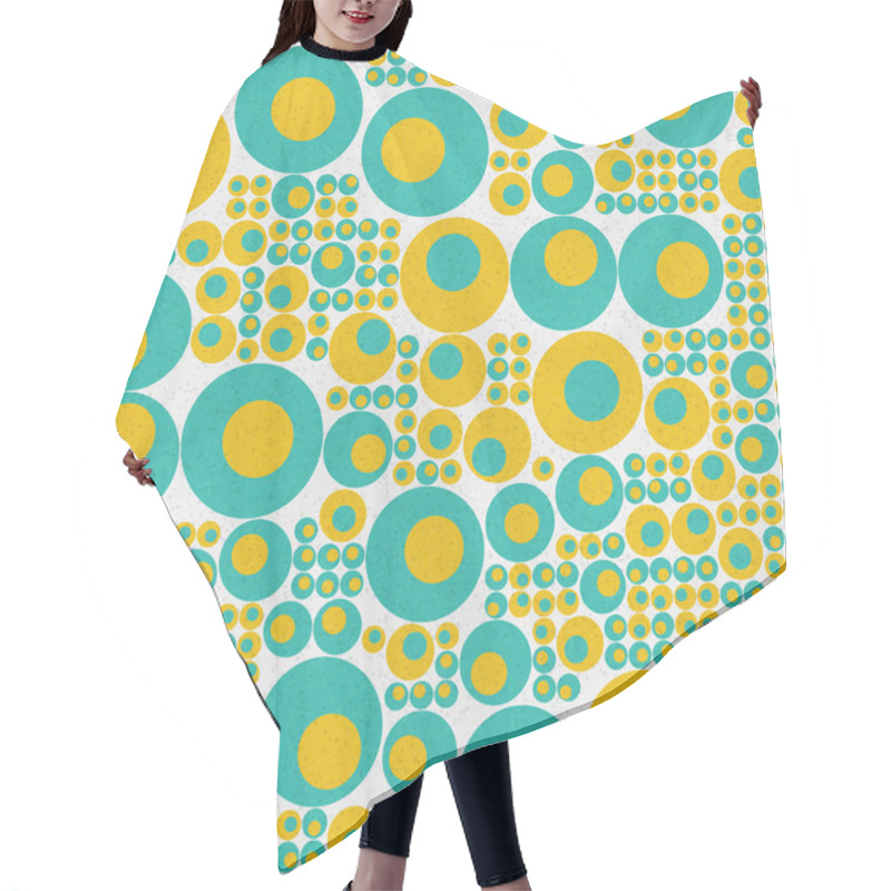 Personality  Abstract Geometric Pattern Generative Computational Art Illustration Hair Cutting Cape