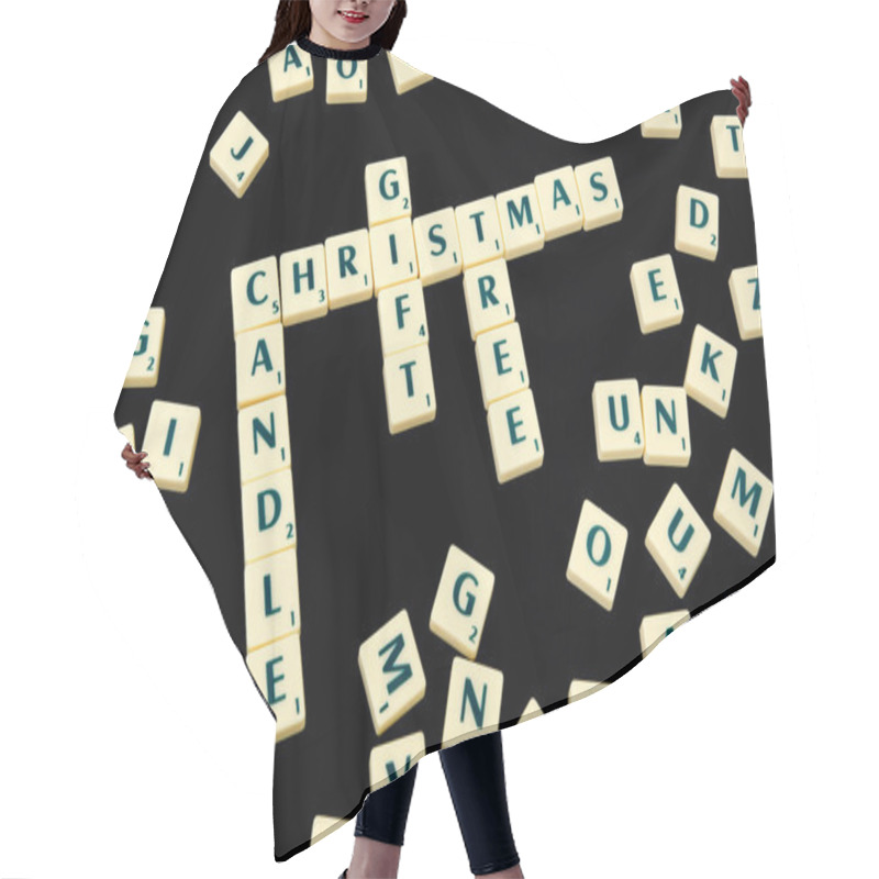 Personality  Play Blocks - Christmas Hair Cutting Cape