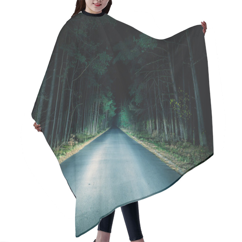 Personality  Night Road Hair Cutting Cape