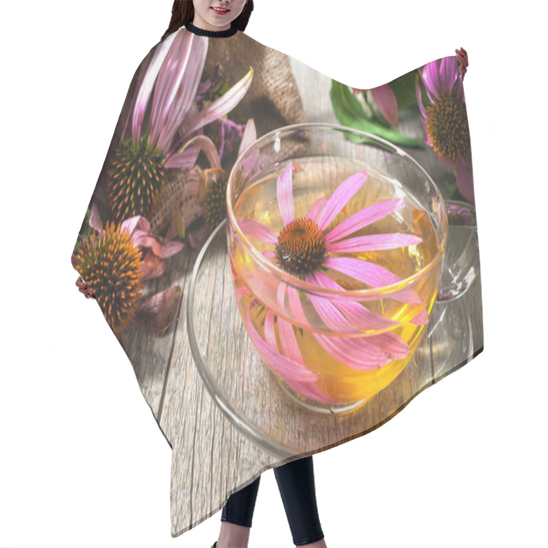 Personality  Herbal Tea Hair Cutting Cape