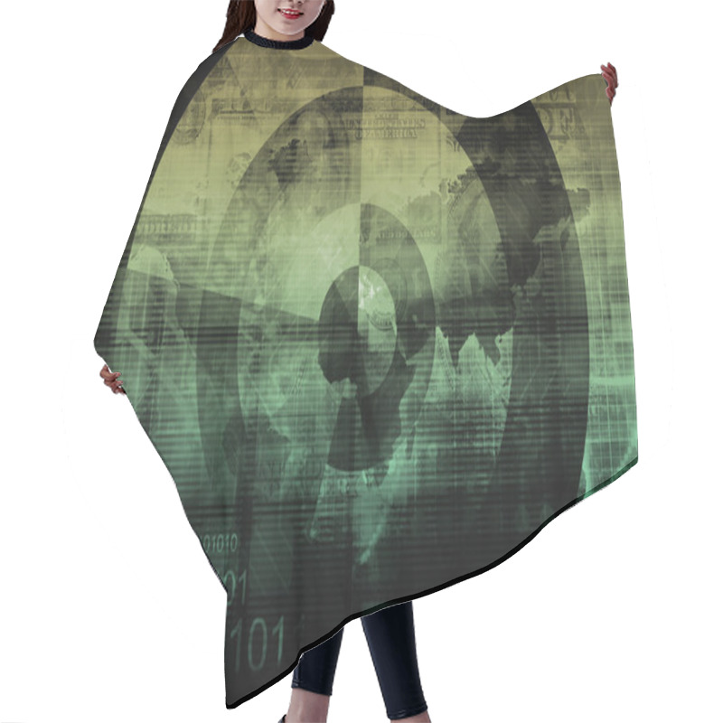 Personality  Information Technology Hair Cutting Cape