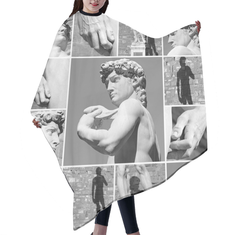 Personality  David By Michelangelo From Firenze Hair Cutting Cape