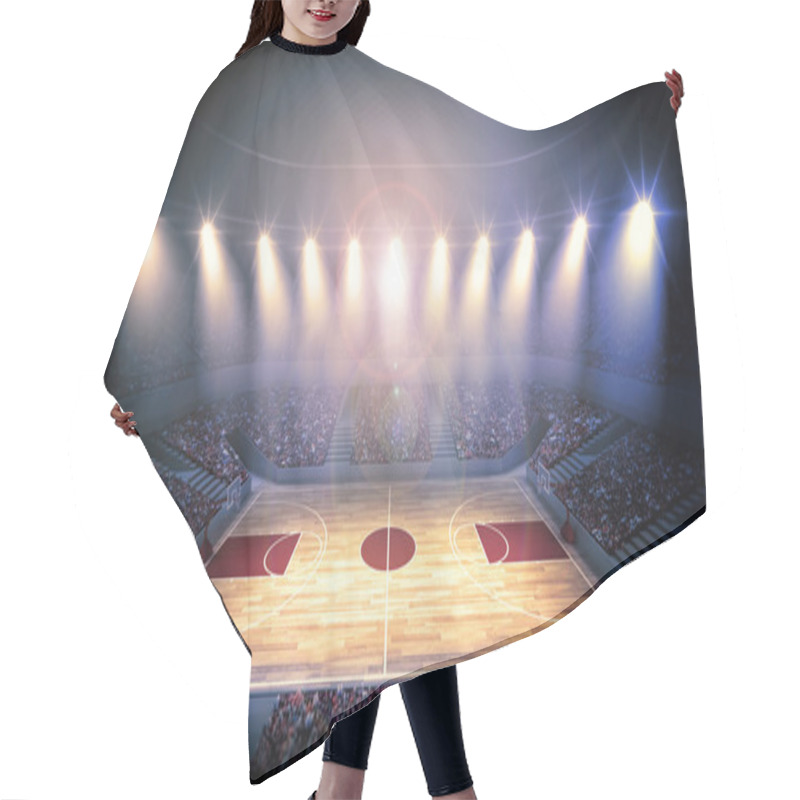 Personality  Basketball Arena Hair Cutting Cape