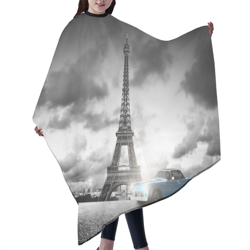 Personality  Effel Tower, Paris Hair Cutting Cape