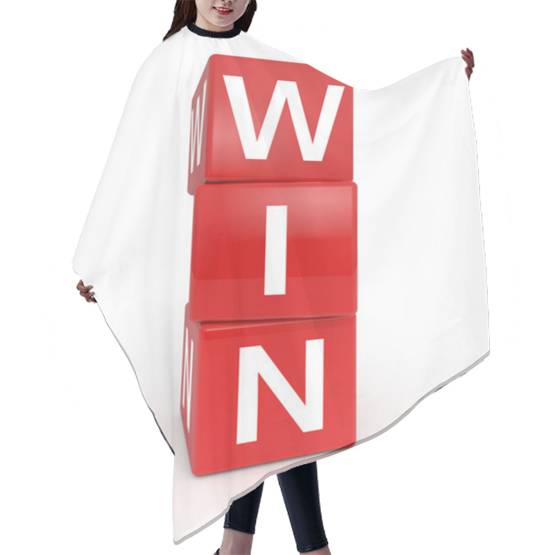 Personality  Win Cubes Hair Cutting Cape