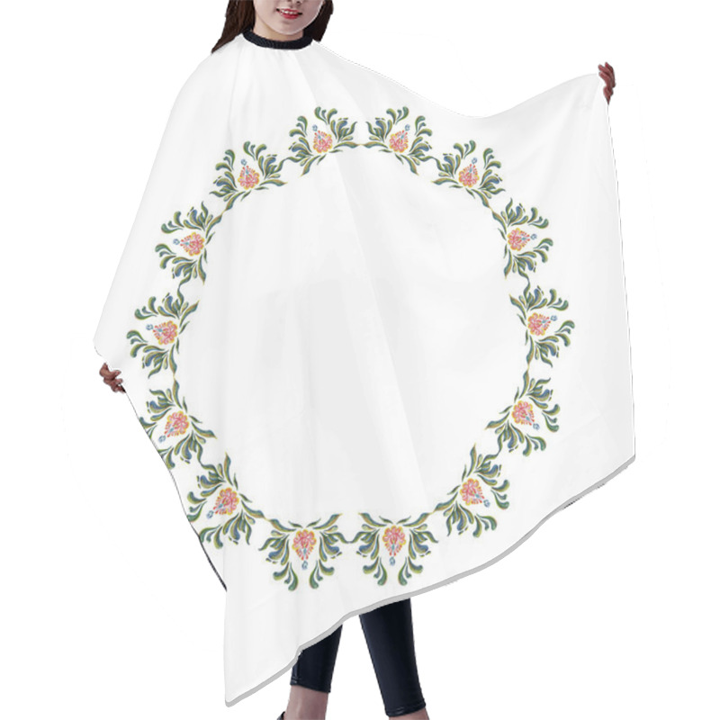 Personality  Ukrainian Vector Wreath Hair Cutting Cape