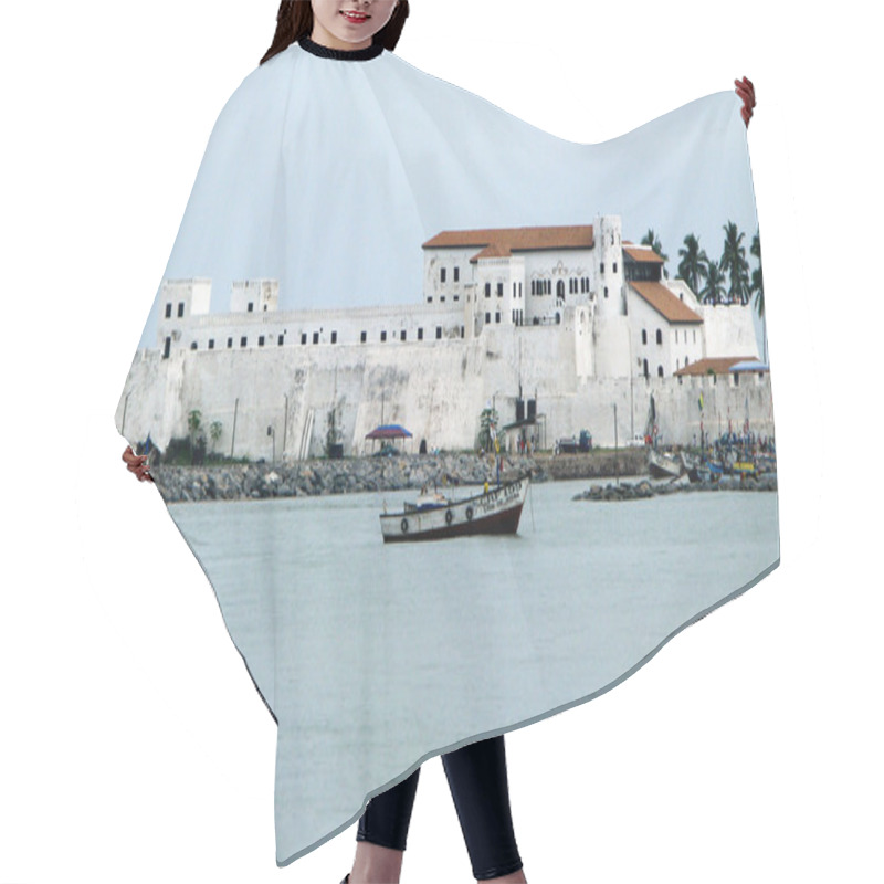 Personality  Elmina Castle In Ghana Hair Cutting Cape