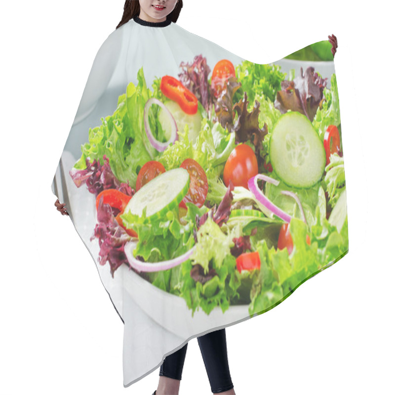 Personality  Mixed Salad Hair Cutting Cape