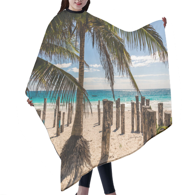 Personality  Pillars Paraiso Beach Hair Cutting Cape