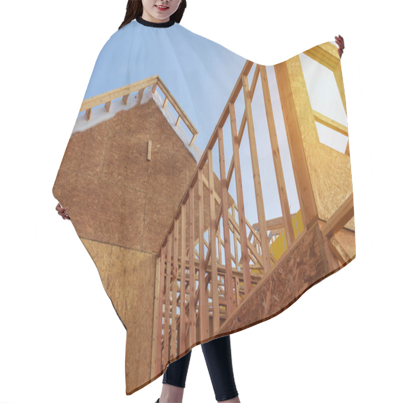 Personality  New Construction Residential Home Interior View Hair Cutting Cape