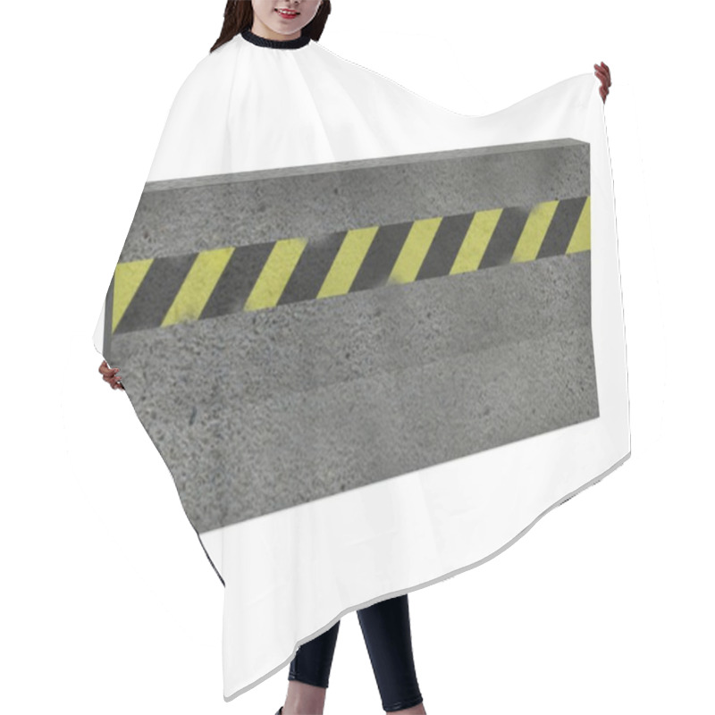 Personality  Traffic Barrier Hair Cutting Cape