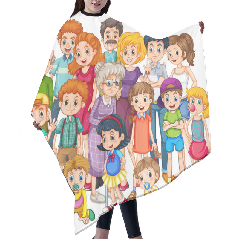 Personality  Family Hair Cutting Cape