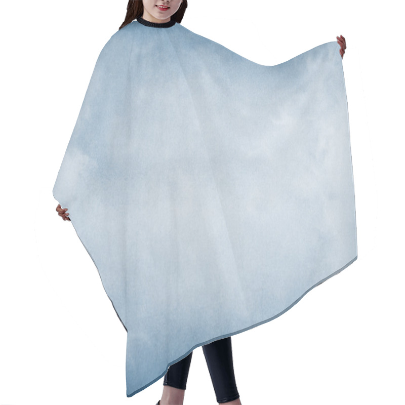 Personality  Fog On Blue Hair Cutting Cape