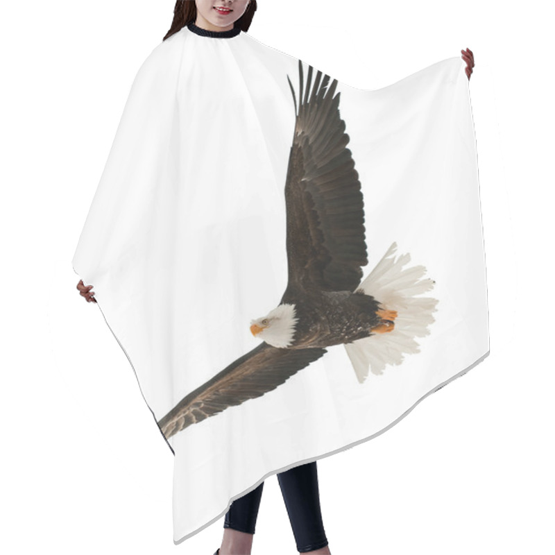 Personality  The Bald Eagle (Haliaeetus Leucocephalus) Hair Cutting Cape