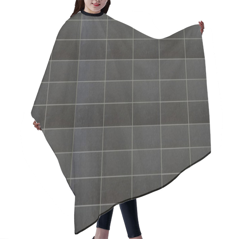 Personality  Ceramic Tile Hair Cutting Cape