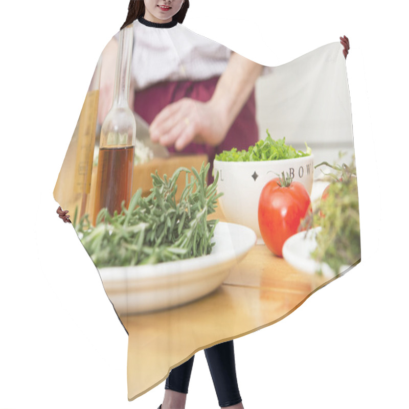 Personality  Culinary Ingredients Hair Cutting Cape