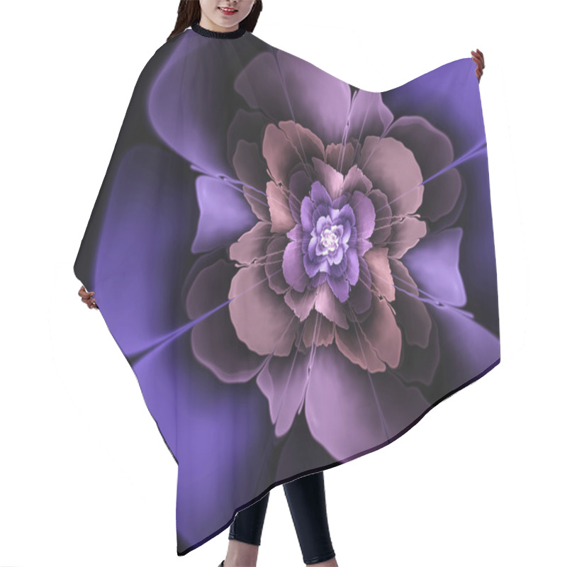 Personality  3d Abstract Fractal Illustration For Creative Design Hair Cutting Cape