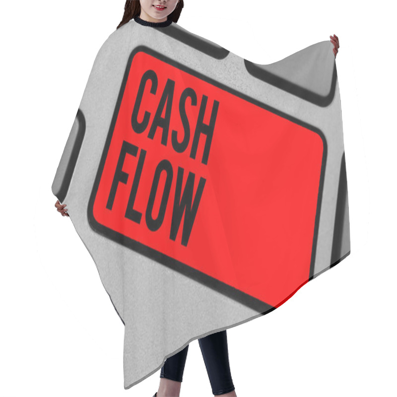 Personality  Text Sign Showing Cash Flow. Conceptual Photo Movement Of The Money In And Out Affecting The Liquidity Keyboard Red Key Intention Create Computer Computing Reflection Document Hair Cutting Cape