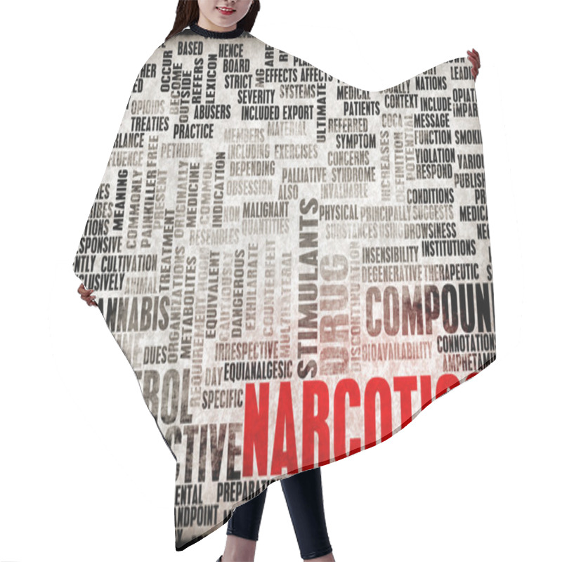 Personality  Narcotics Hair Cutting Cape