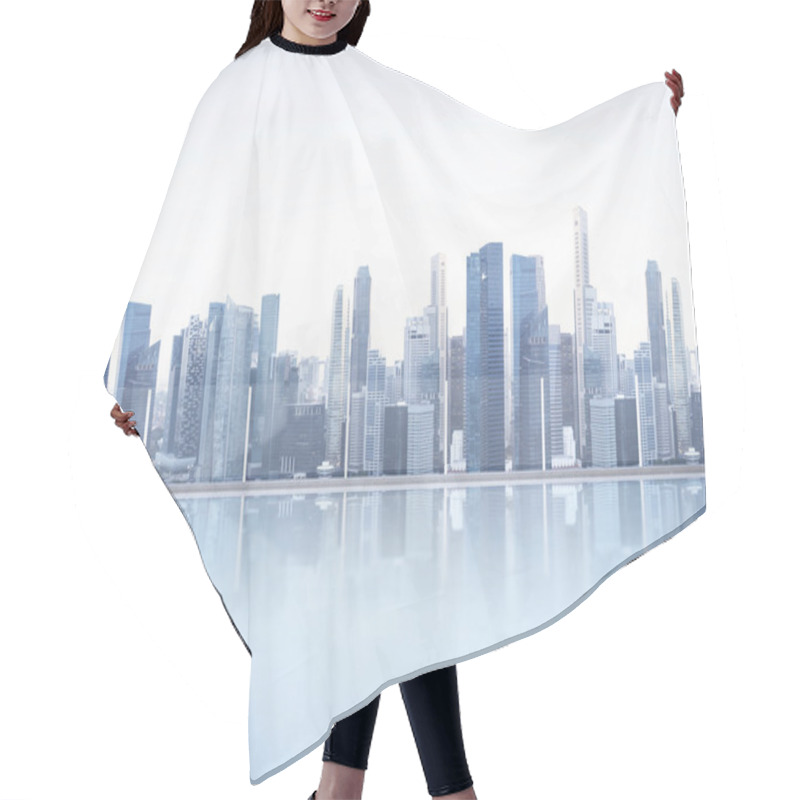 Personality  Modern City View Hair Cutting Cape