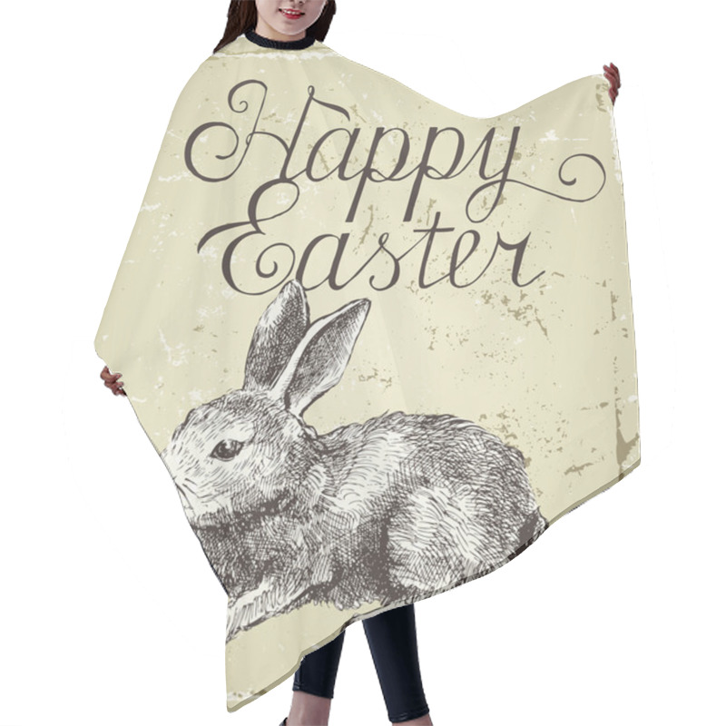 Personality  Easter Card Hair Cutting Cape