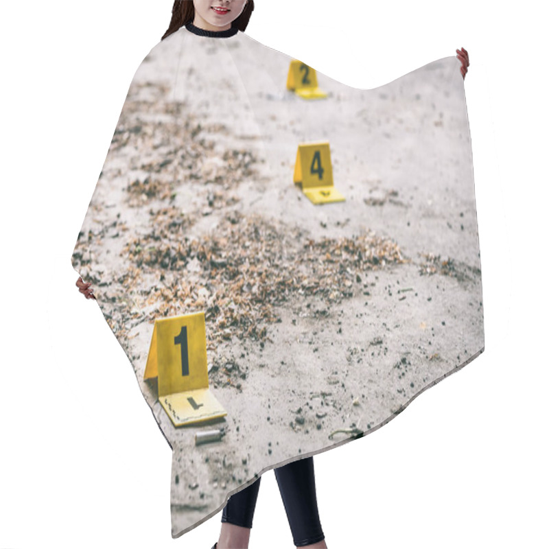 Personality  Crime Scene Investigation Hair Cutting Cape