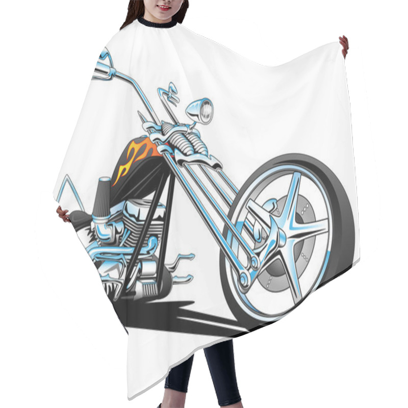 Personality  Custom American Chopper Motorcycle Hair Cutting Cape